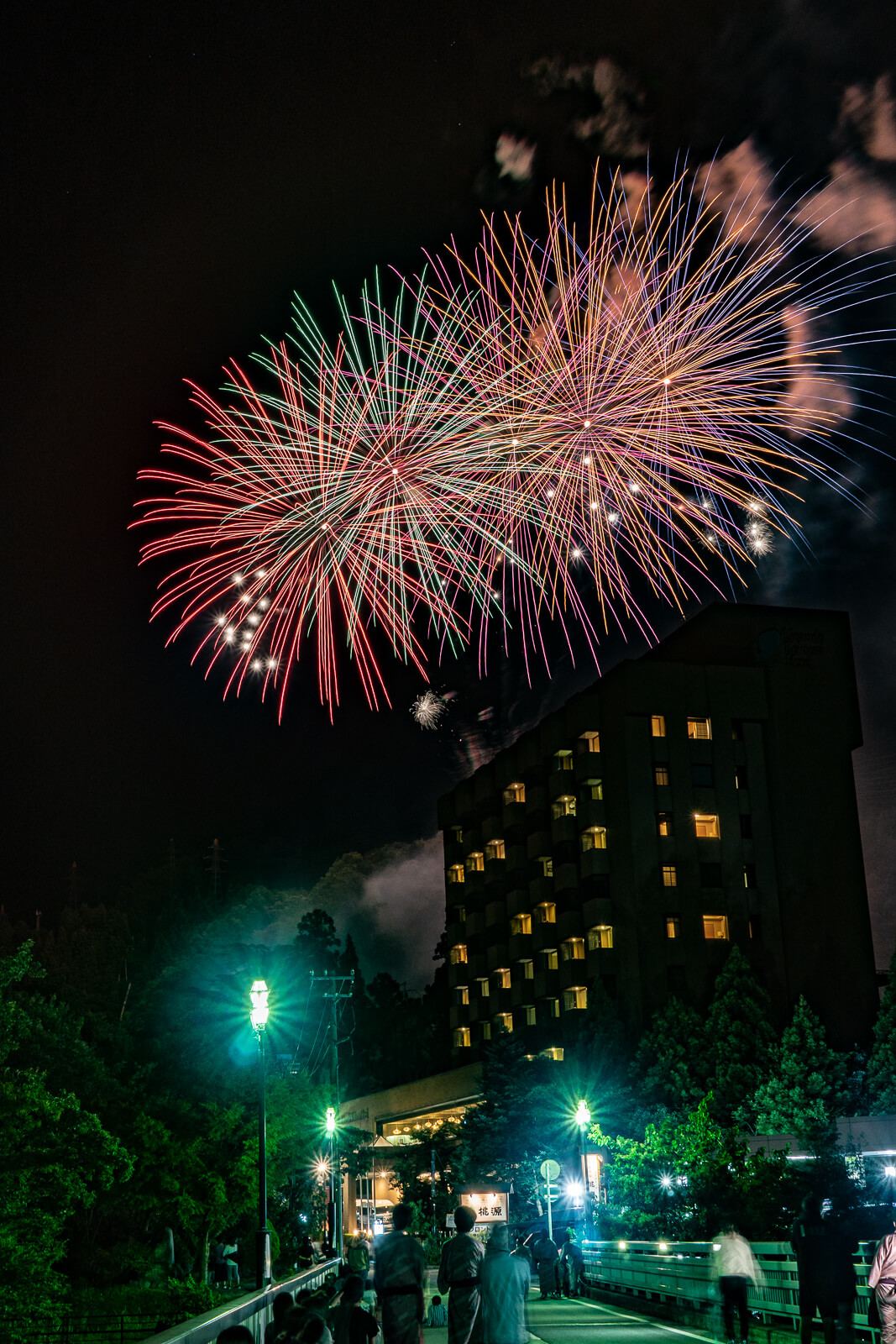 写真 黒部市宇奈月温泉峡谷花火響宴 Vr 北陸