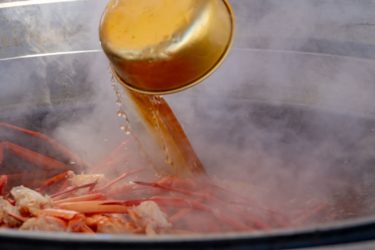 新湊漁港カニかに海鮮白えびまつり/海王丸総帆展帆（2018/10/14）