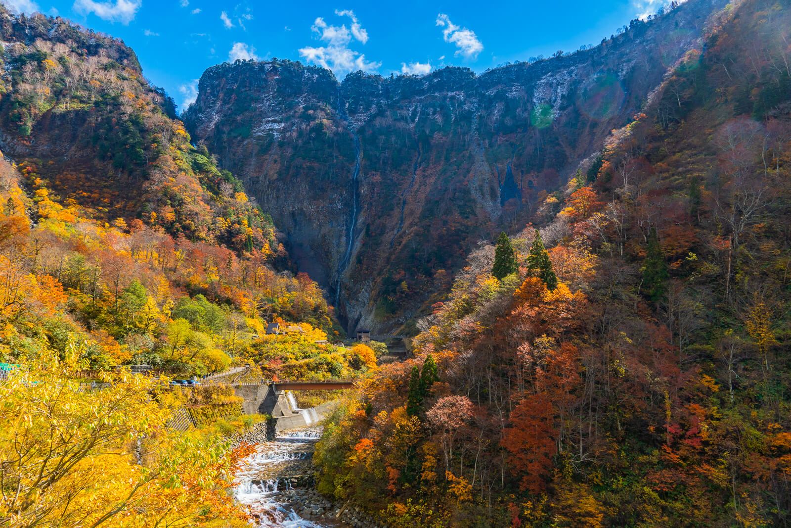 写真】落差日本一！称名滝の紅葉2018|VR:北陸