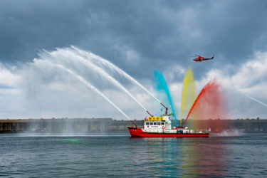 富山市消防出初式・海上出初式（2019/1/6）