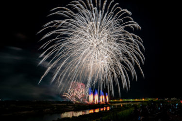 北日本新聞納涼花火高岡大会（2019/8/4）