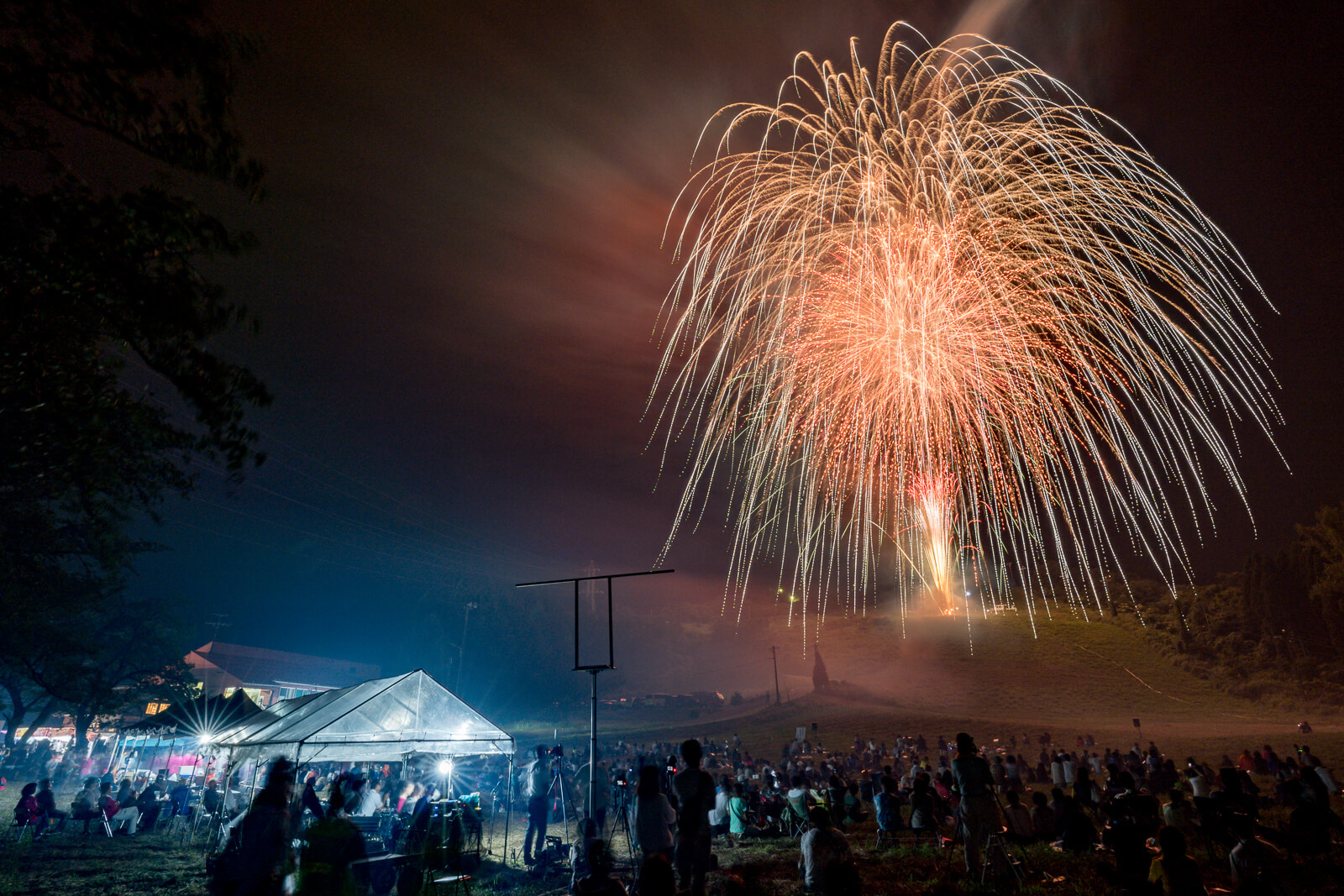 写真 大沢野花火大会19 Vr 北陸