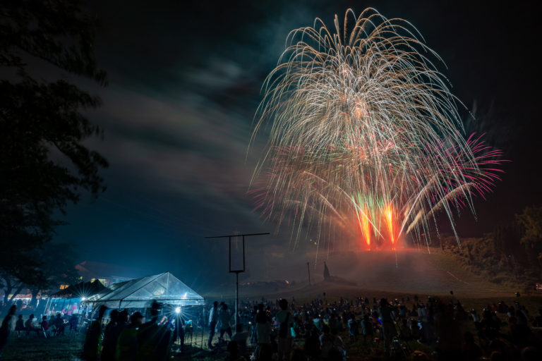 写真 大沢野花火大会19 Vr 北陸