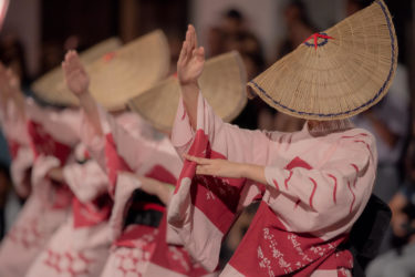 越中八尾おわら風の盆前夜祭10日目 西町（2019/8/29）