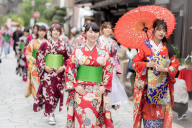ミラレ金屋町富山大学生着物ファッションショー1日目（2019/9/21）