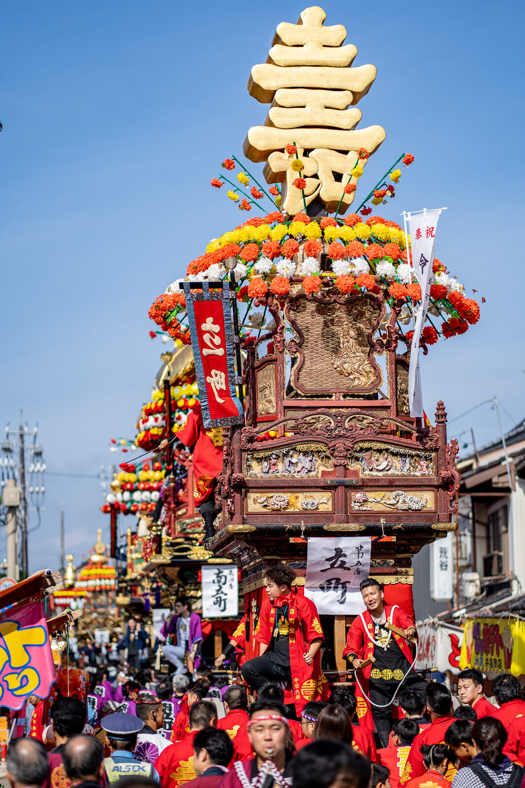 【写真】富山県内最大13基！射水市新湊曳山まつり2019|VR:北陸