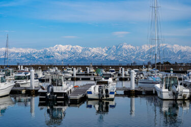 氷見市・高岡市・射水市から望む立山連峰2021