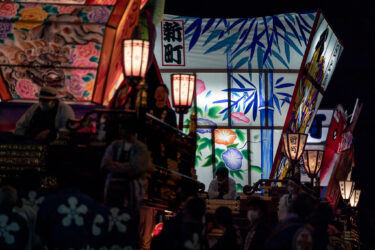 富山市岩瀬曳山車祭1日目（2022/5/17）