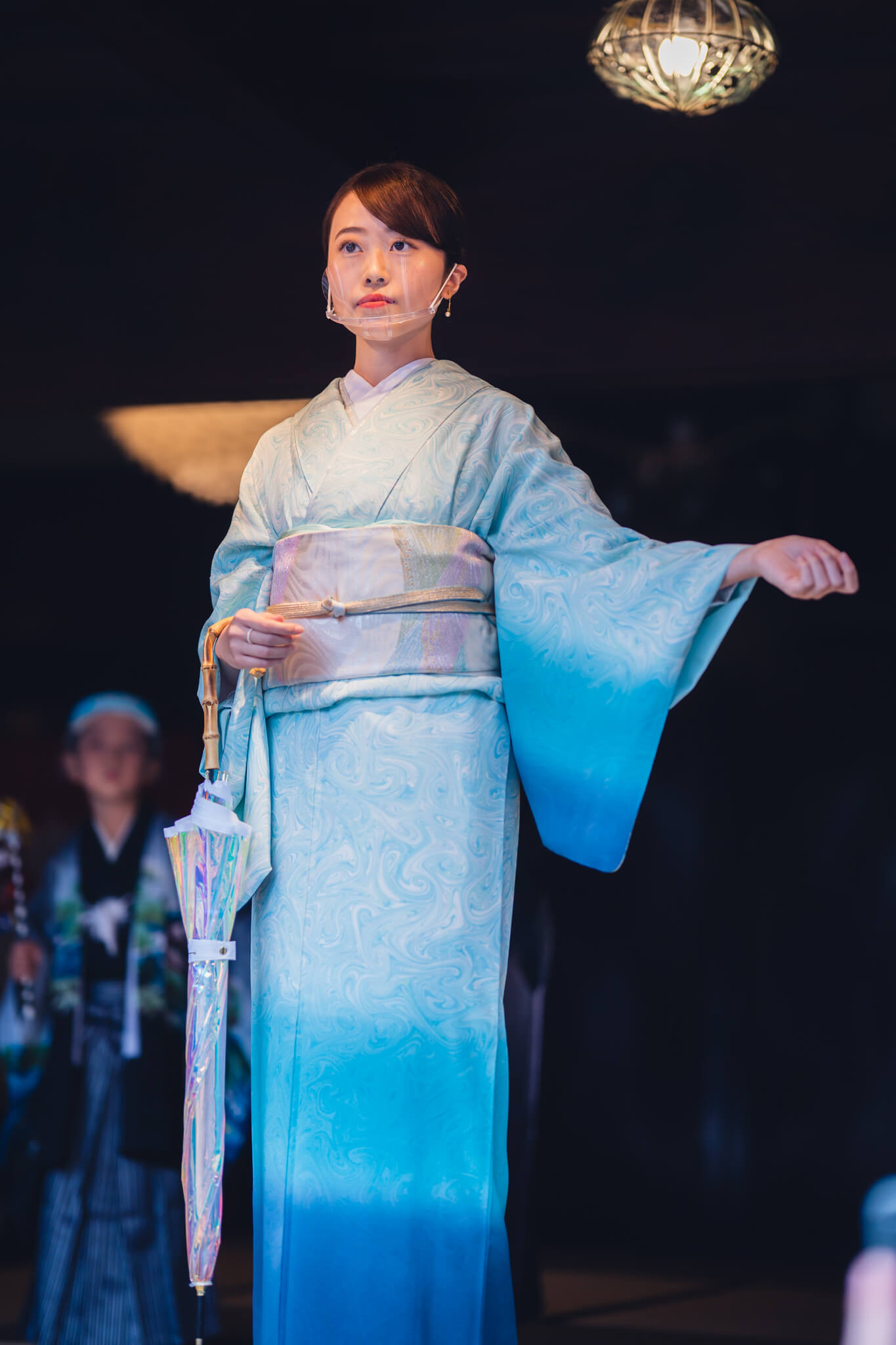 写真】ミラレ金屋町「MIRAREこれくしょん」(富山大学生着物