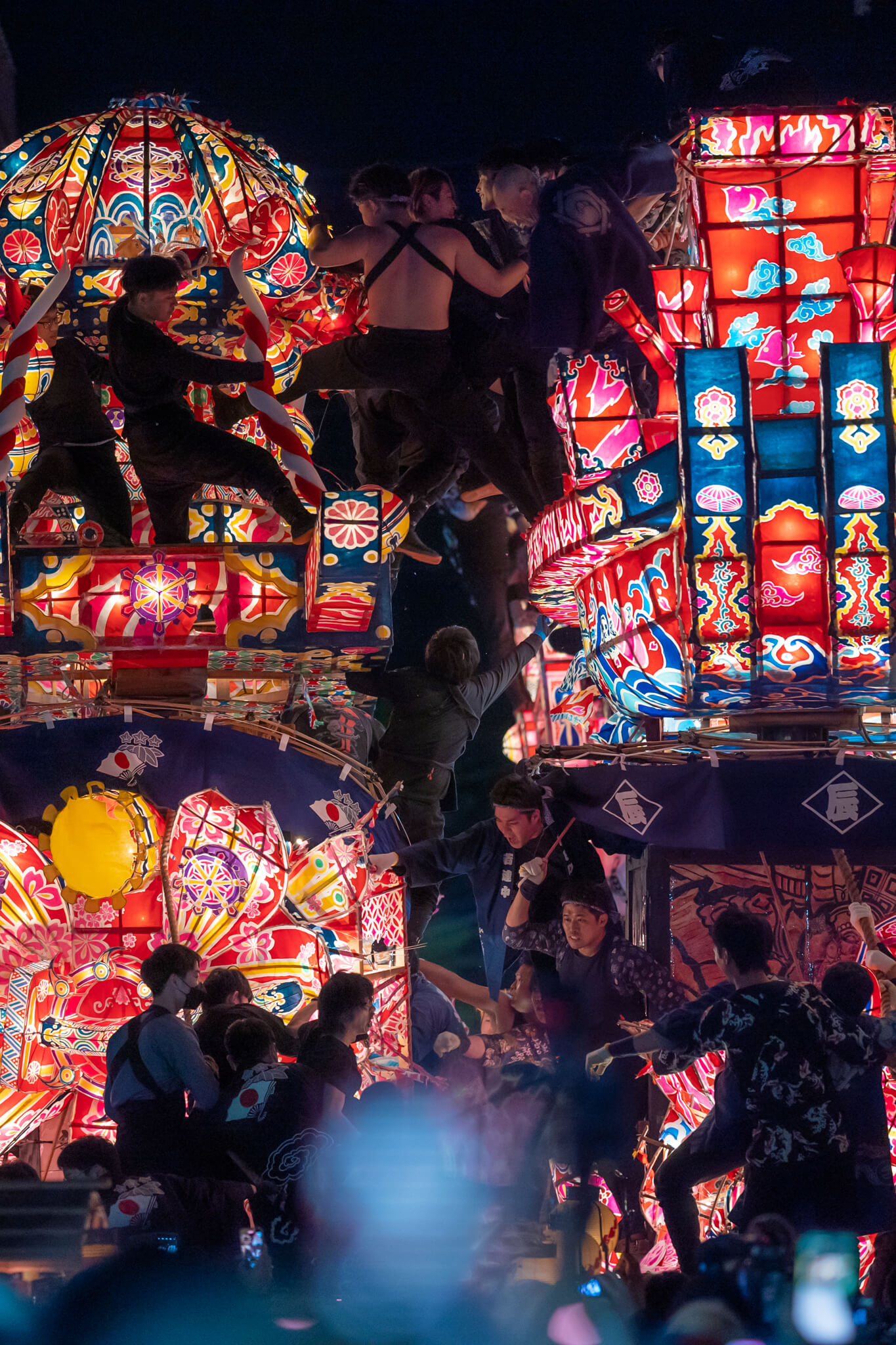 写真】富山県No.1の喧嘩祭！南砺市福野夜高祭（2023/5/2）|VR:北陸