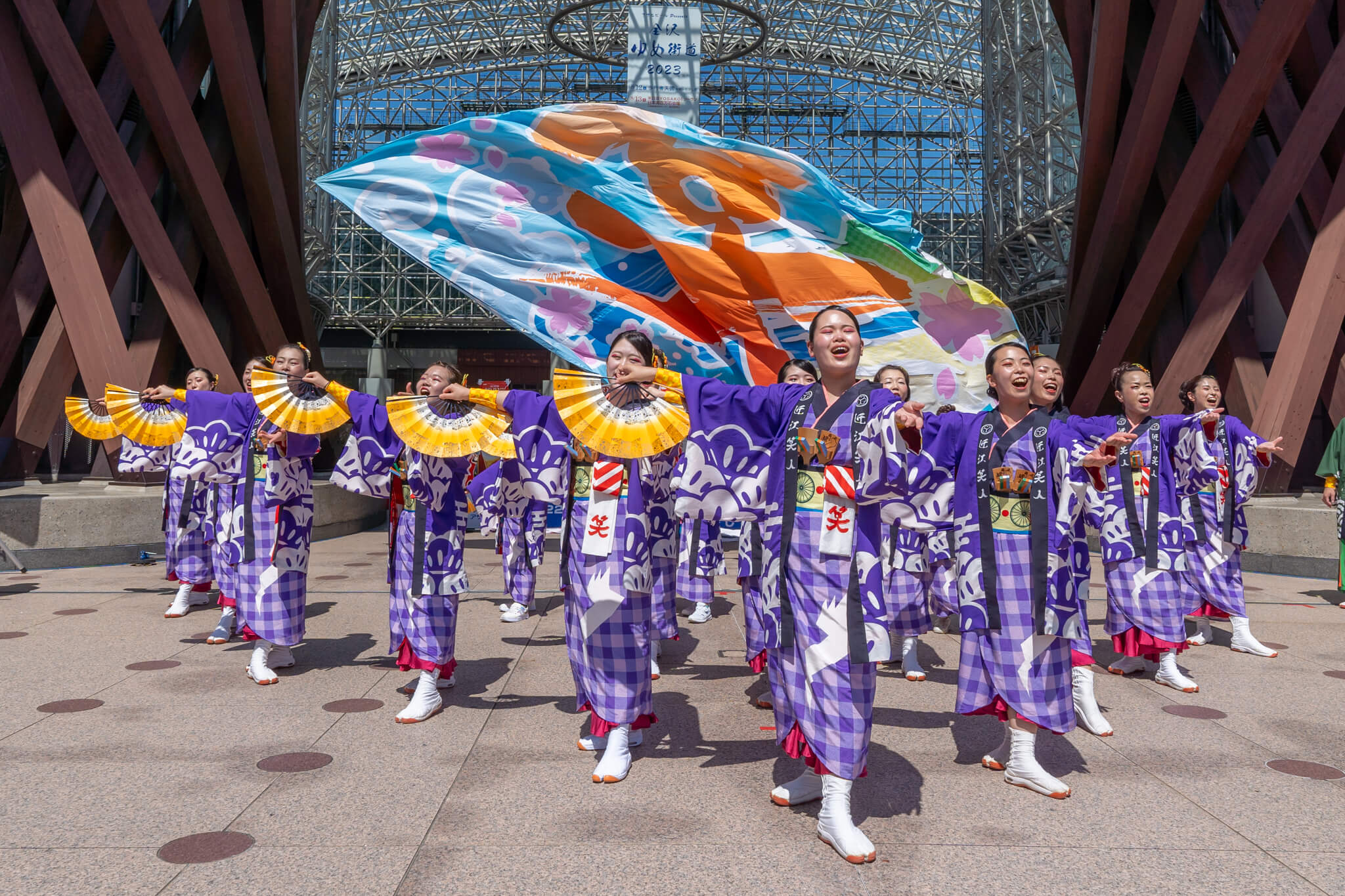 写真】第25回YOSAKOIソーラン日本海百万石会場（2023/8/13）|VR:北陸