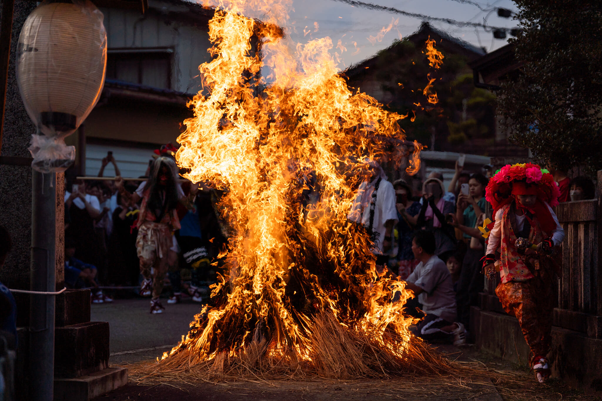 写真】射水市二口熊野社火渡り神事（2023/9/2）|VR:北陸