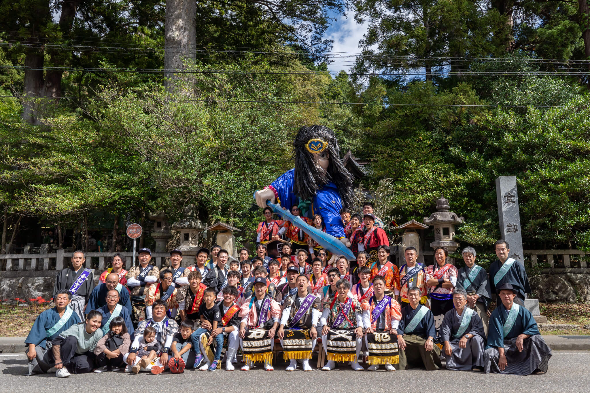 【写真】粋な造り物行列!ほうらい祭り1日目(2023/10/7)|VR:北陸