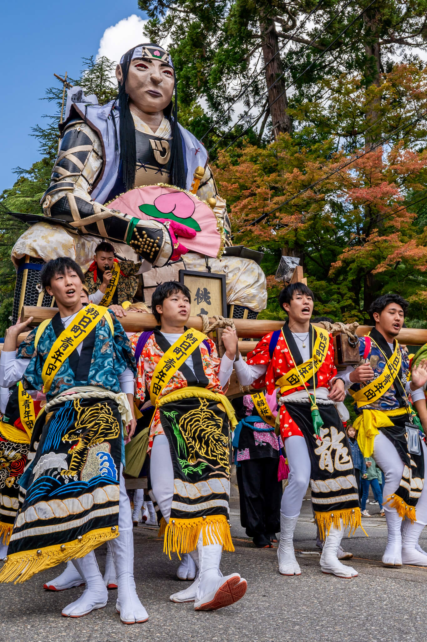 【写真】粋な造り物行列!ほうらい祭り1日目(2023/10/7)|VR:北陸