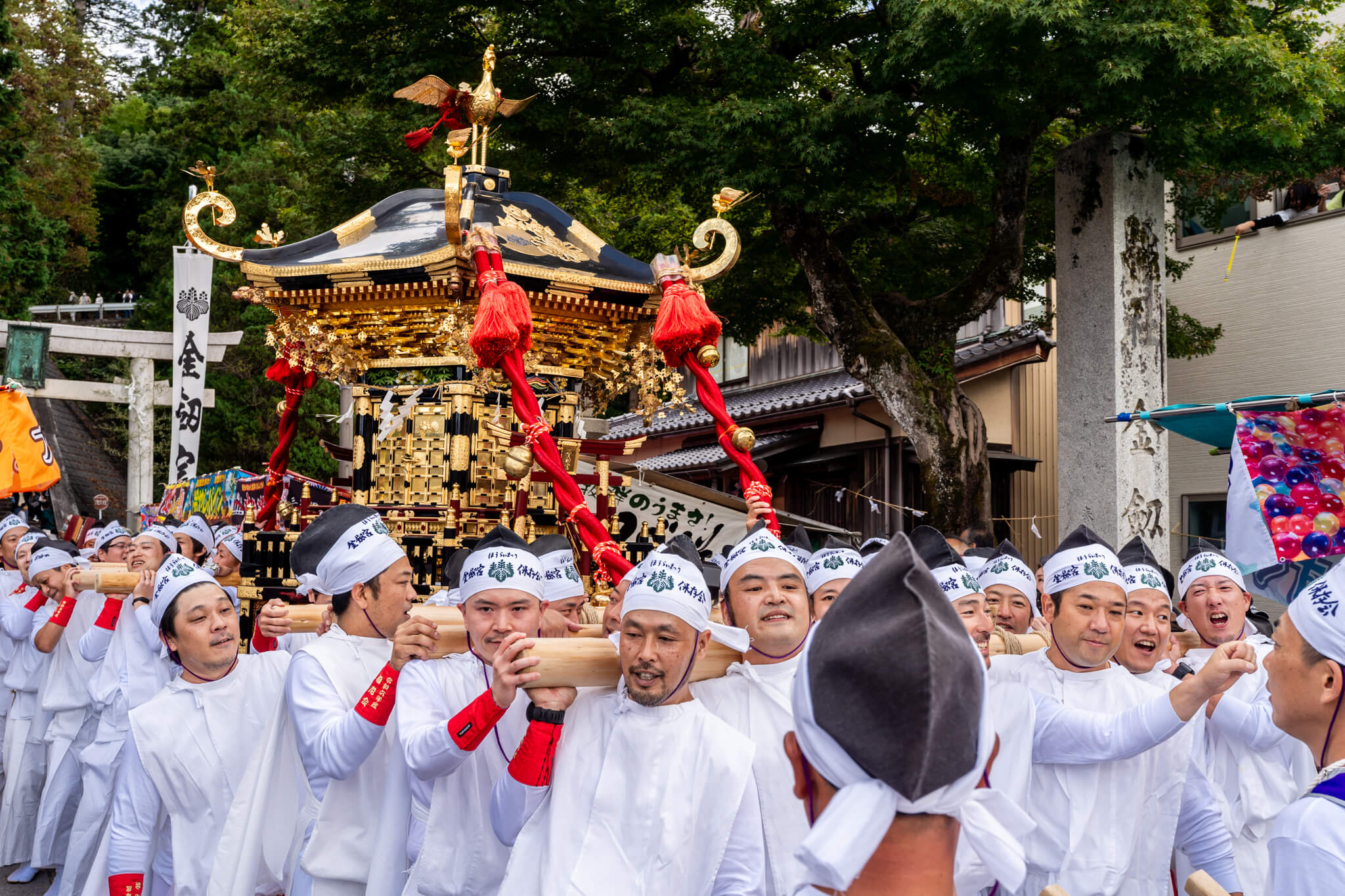 【写真】粋な造り物行列!ほうらい祭り1日目(2023/10/7)|VR:北陸