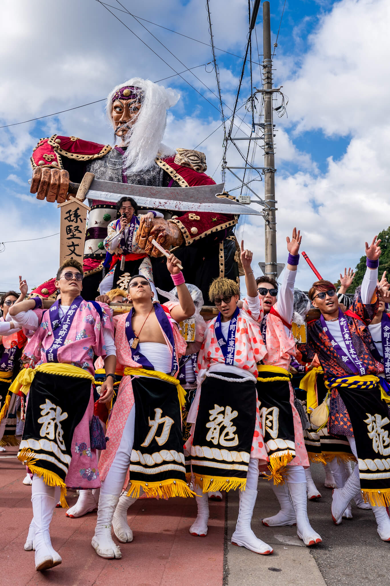 【写真】粋な造り物行列!ほうらい祭り1日目(2023/10/7)|VR:北陸