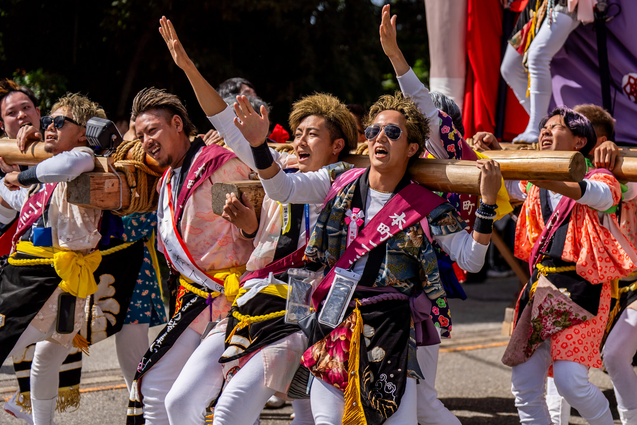 【写真】粋な造り物行列!ほうらい祭り1日目(2023/10/7)|VR:北陸