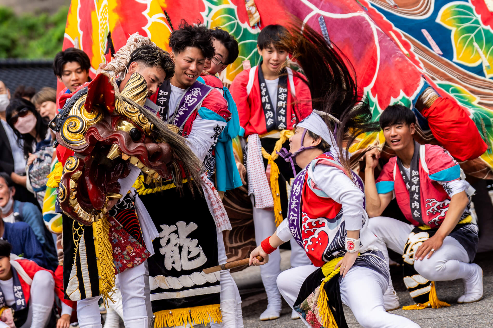 【写真】粋な造り物行列!ほうらい祭り1日目(2023/10/7)|VR:北陸