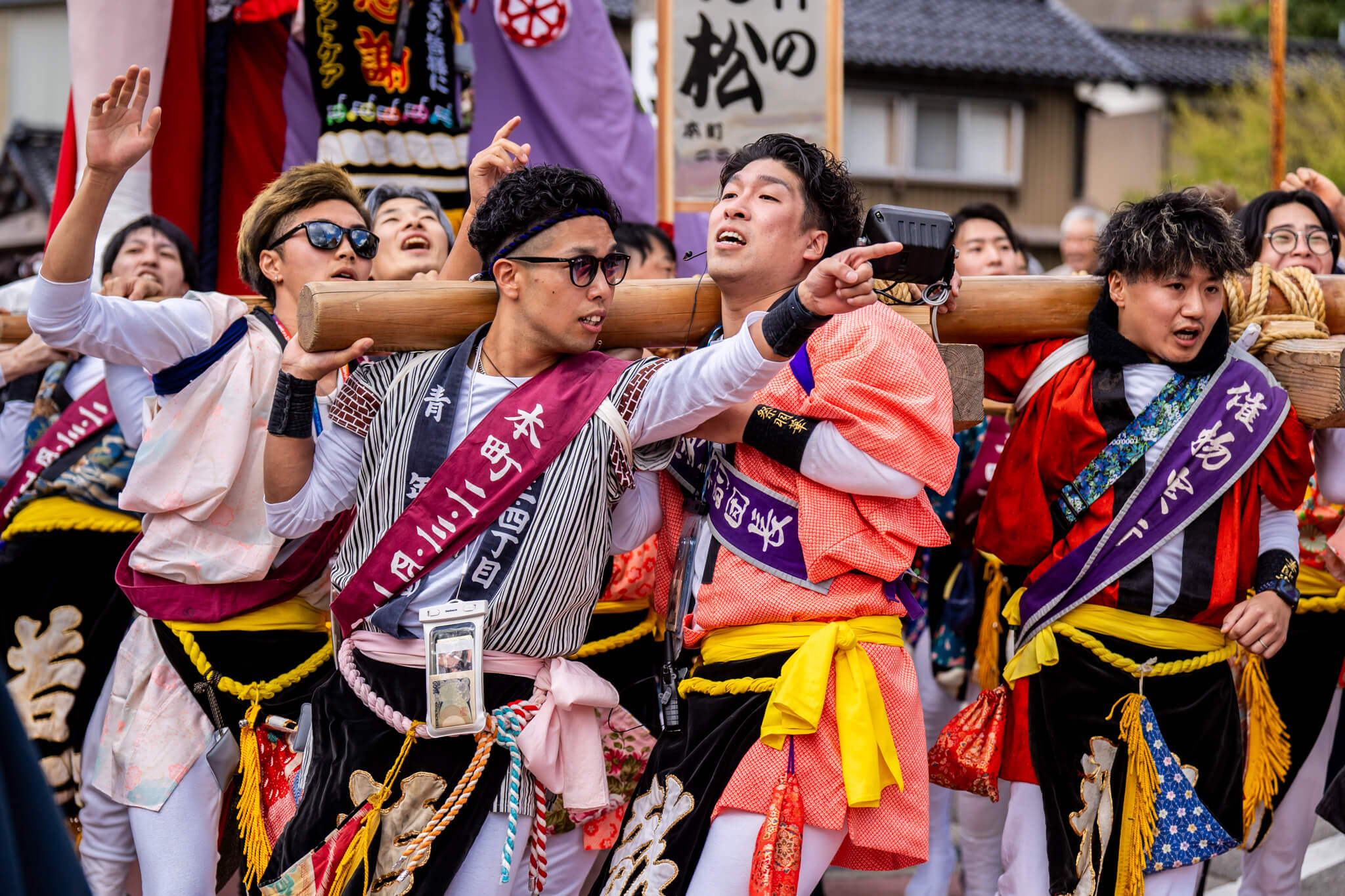 【写真】粋な造り物行列!ほうらい祭り1日目(2023/10/7)|VR:北陸