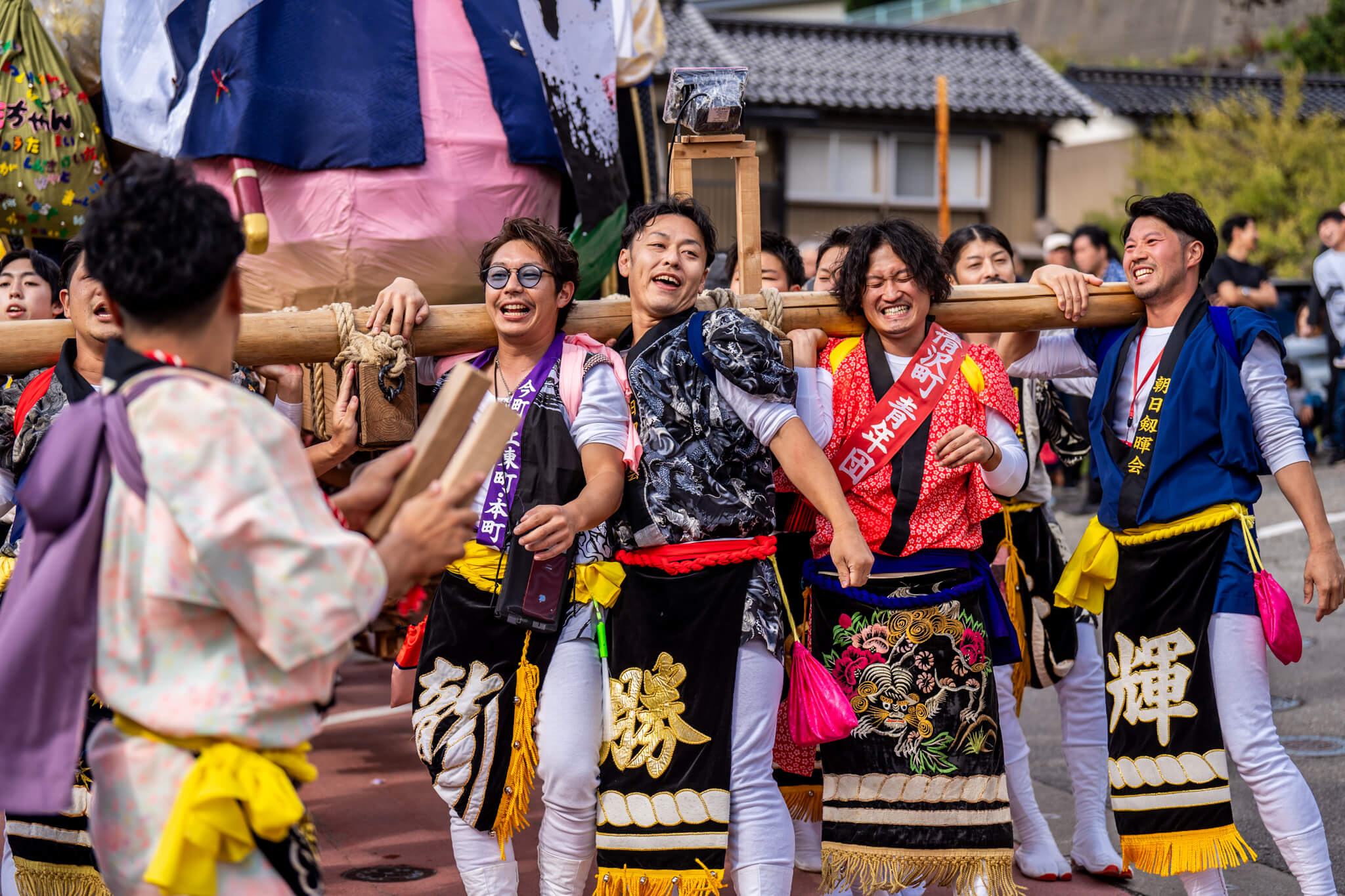 【写真】粋な造り物行列!ほうらい祭り1日目(2023/10/7)|VR:北陸