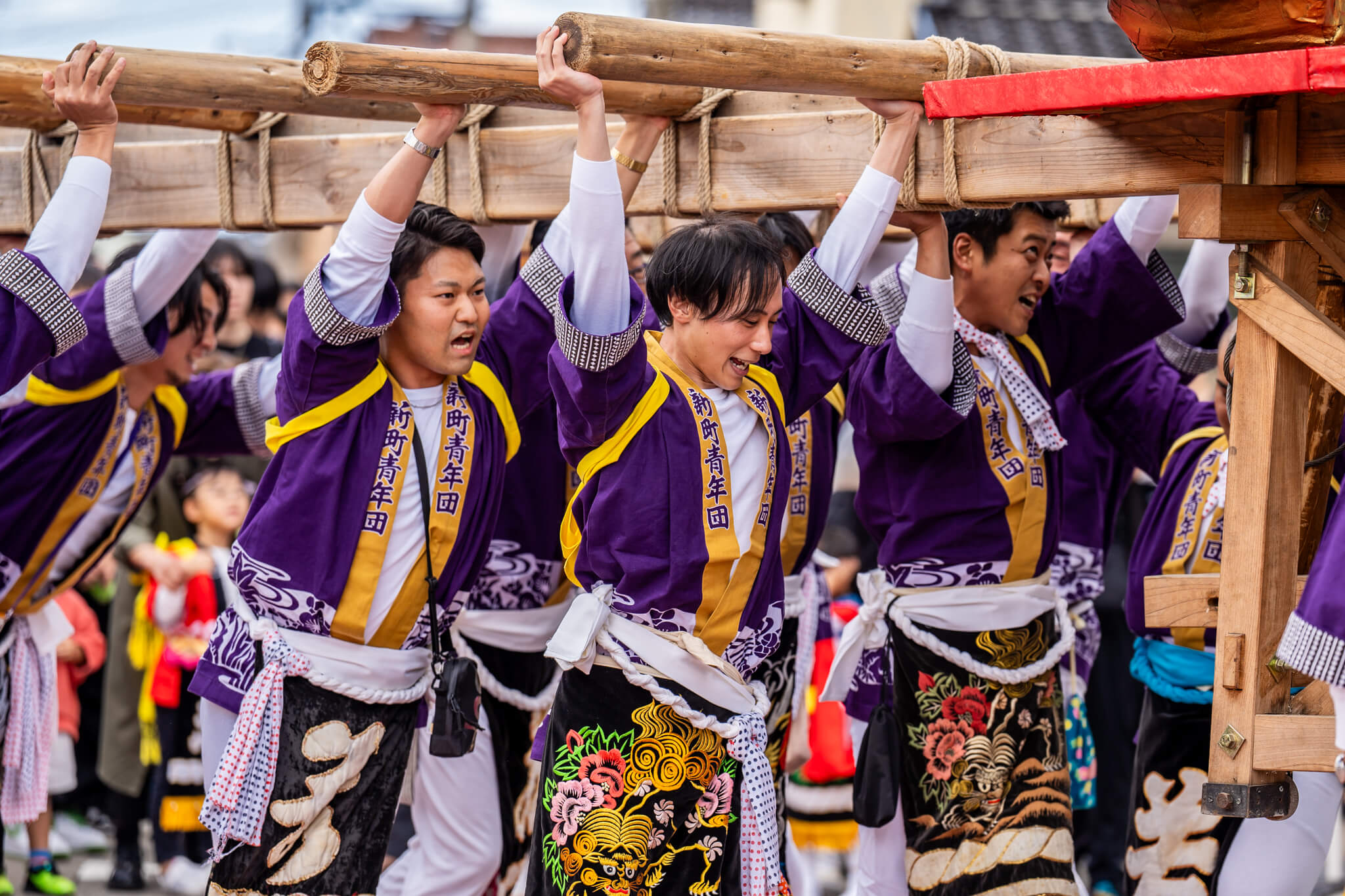 【写真】粋な造り物行列!ほうらい祭り1日目(2023/10/7)|VR:北陸