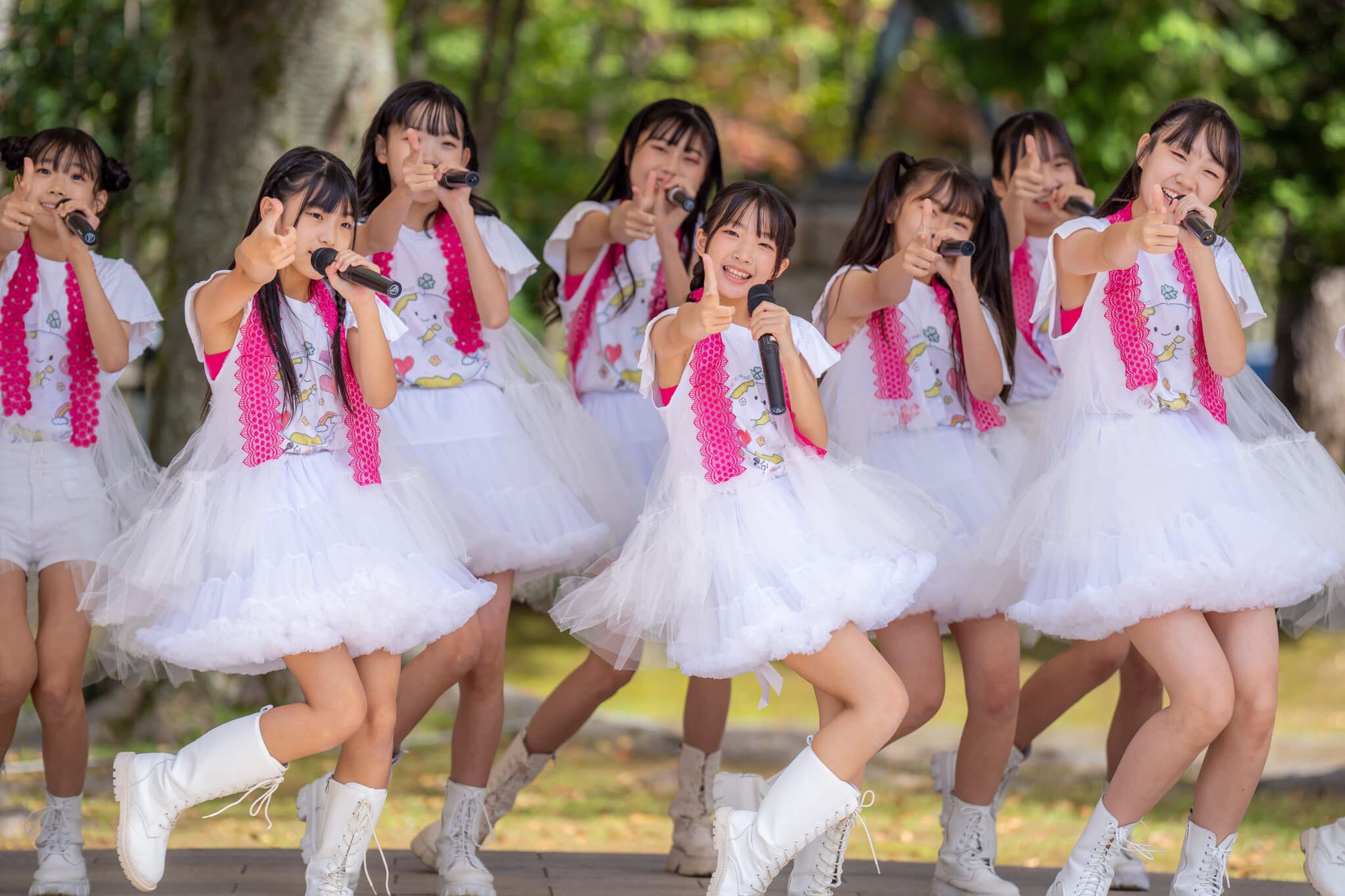 ジャンピン アイドル 写真】いしかわ食のてんこもりフェスタ(石川元気応援隊ジャンピン、ほくりくアイドル部)（2023/10/14）|VR:北陸