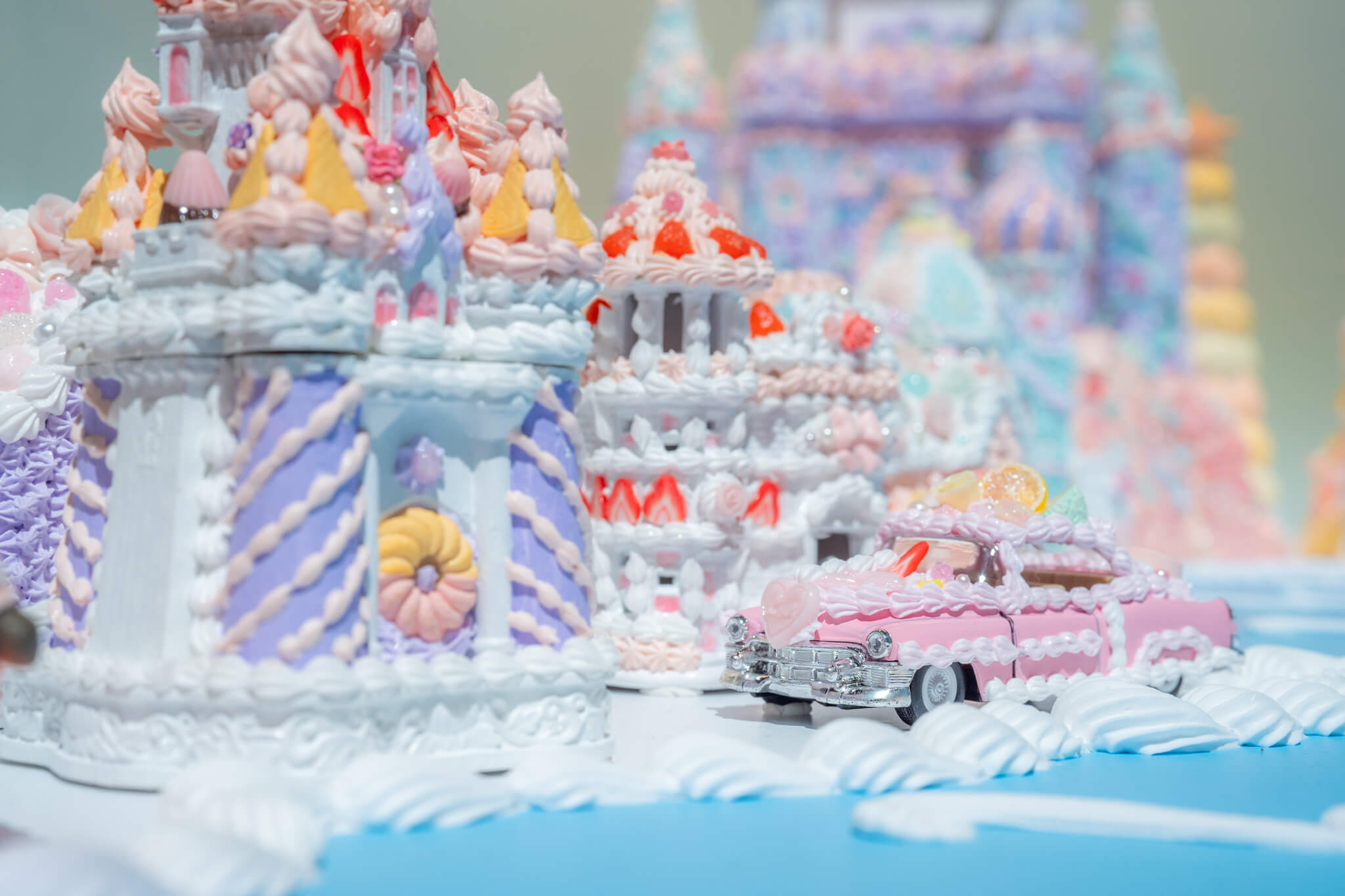 渡辺おさむ スイーツ 作品 キャンバス アート ホイップ