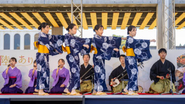 北陸グルメイベント2日目(五箇山民謡・加賀鳶・ジャンピン他) in 氷見市芸術文化館（2024/11/4）