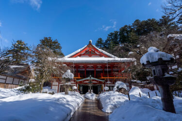 小松市那谷寺の雪景色2025