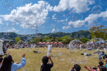 河内ふじ祭り in 吉岡園地(石川元気応援隊ジャンピン、AWADAMA)（2025/5/4）