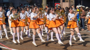 金沢ゆめ街道2025① 京都橘高校吹奏楽部マーチングパレード（2025/8/9）