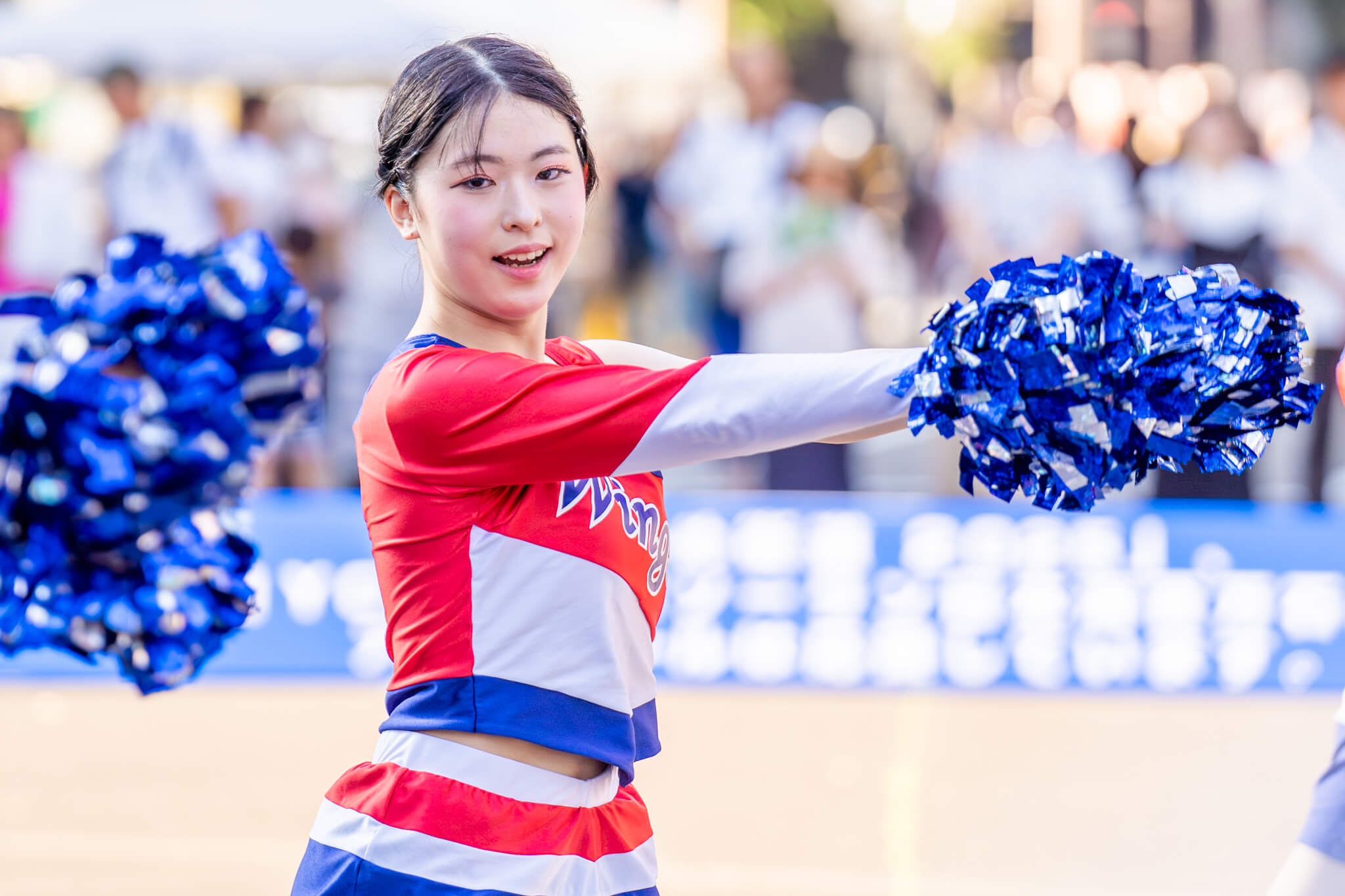 写真】金沢ゆめ街道2025② チアダンス・バトントワリング・おわら踊り