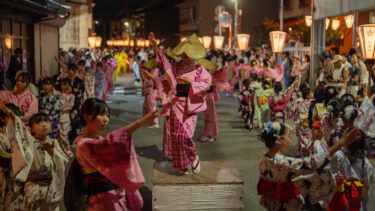 越中八尾おわら風の盆1日目(福島・天満町・下新町・東町・西町)（2025/9/1）